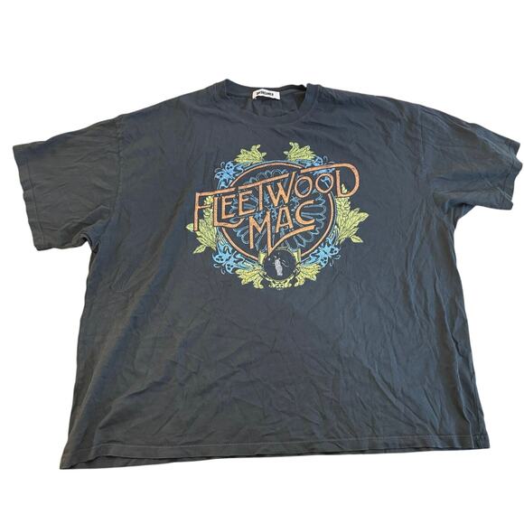 DAYDREAMER Fleetwood Mac Flower Crest Tee One Size P2P 27” New w/o Tag MSRP $98 - Picture 5 of 7